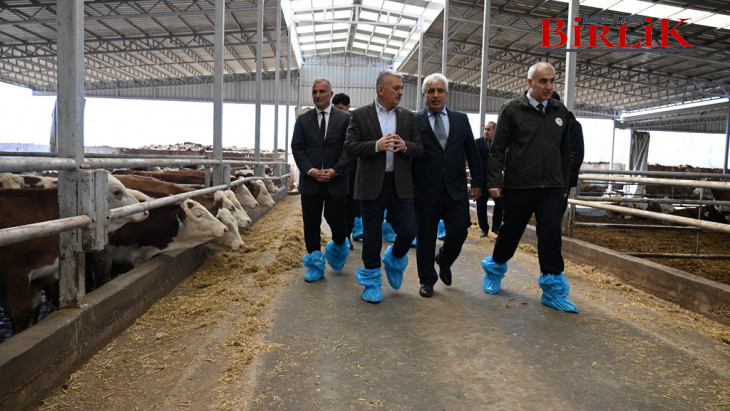 Vali Ersin Yazıcı’dan Battalgazi İlçesindeki Çiftliklere Ziyaret