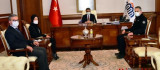 AFAD İyileştirme Daire Başkanı Mustafa Esin, Vali Aydın Baruş'u Ziyaret Etti
