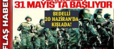 Askerlerin Terhis Tarihi 31 Mayıs Olarak Açıklandı