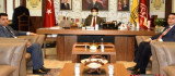 Başkan Akın'dan Rektörü Karakoç'a Ziyaret