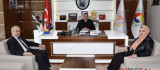Başkan Alpaslan'dan Malatya Ticaret Borsası Başkanı Özcan'a Ziyaret