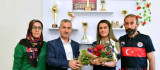 Başkan Çınar, Hatice Akbaş Milli Gururumuzdur