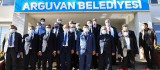 Başkan Gürkan, Arguvan Belediyesi Ve Kaymakamlığını Ziyaret Etti