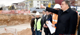 Başkan Gürkan, Yeni Devlet Hastanesi İnşaat Alanında İncelemede Bulundu