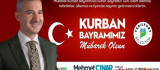 Başkan Mehmet Çınar'dan Kurban Bayramı Mesajı