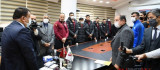 Büyükşehir Erkek Voleybol Takımından Başkan Gürkan'a Ziyaret