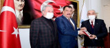 ESKKK Başkanı Evren'den Başkan Gürkan'a Ziyaret