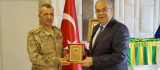 İl Jandarma Komutanı Atasoy'dan, Başkan Kutlu'ya Teşekkür Plaketi