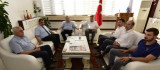 Ak Parti Eski Milletvekili Başkurt, Başkan Gürkan'ı Ziyaret Etti