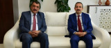 HSK Teftiş Kurulu Başkanı Kolukısa, Başkan Gürkan'ı Ziyaret Etti