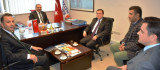 Vali Ali Kaban, Havalimanı Müdürü Aladağ Ve Thy Satış Müdürü Özgül'e İade-İ Ziyarette Bulundu