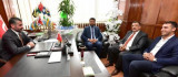 Başkan Gürkan, MHP İl Başkanı Avşar'a Hayırlı Olsun Ziyaretinde Bulundu