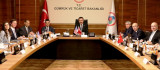 Bakan Tüfenkci, ABD Ticaret Odası Başkan Yardımcısı Choksy'i Kabul Etti