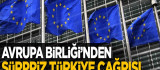 Avrupa Birliği'nden Sürpriz 'Türkiye' Çağrısı