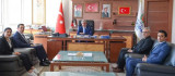 TRT Spikeri Zafer Kiraz Başkan Polat'ı Ziyaret Etti