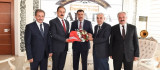 Ahilik Haftası Kutlama Heyetinden Başkan Gürkan'a Ziyaret