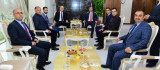 Başkan Çınar, Voleybol Federasyonu Başkanı Üstündağ'ı Ağırladı
