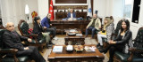 Oyuncu Ve Senaristlerden Başkan Osman Güder'e Ziyaret