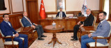 TVF Başkanı Üstündağ Vali Aydın Baruş'u Ziyaret Etti