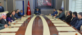 Başkan Gürkan, MATHAP Başkanı Akın Ve Yönetimi İle Bir Araya Geldi