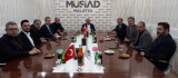 Başkan Şahbaz'dan MÜSİAD Başkanı Poyraza Hayırlı Olsun Ziyaret