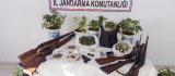 Pütürge'de 2.5 Kilo Esrar, 6 Ruhsatsız Av Tüfeği Yakalandı