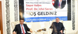 Ulvi Saran'dan Başkan Gürkan'a Ziyaret