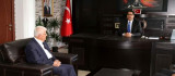 Başkan Millioğulları'ndan Kaymakam Özdemir'e Hayırlı Olsun Ziyareti