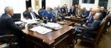 MESOB Başkanı Keskin ve Oda Başkanları, Başkan Güder'i Ziyaret Etti