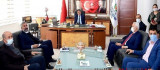 Hekimhan Heyetinden Başkan Gürkan'a Teşekkür Ziyareti