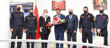 İtfaiye Teşkilatından Başkan Gürkan'a Ziyaret