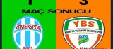 Kemerspor 1 - 3 Yeşilyurt Belediyespor
