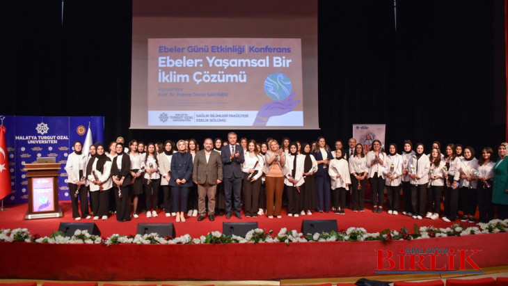 Malatya Turgut Özal Üniversitesinde Ebeler Haftası Kapsamında Etkinlik  Düzenlendi