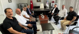 MHP İl Teşkilatından B. Şehir Zabıta Dairesi Başkanı Hüseyin Hanbay'a Ziyaret