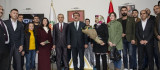 Öğretmenlerden Başkan Gürkan'a Anlamlı Ziyaret