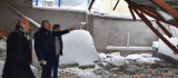 Sadıkoğlu, Çatı Çökme Olayı Yaşanan Esnaf Ve Sanayicileri Ziyaret Etti