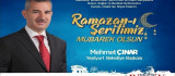 Yeşilyurt Belediye Başkanı Çınar'dan Ramazan Ayı Kutlama Mesajı