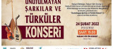 Yeşilyurt Belediyesi'nden Unutulmayan Şarkılar ve Türküler Konseri